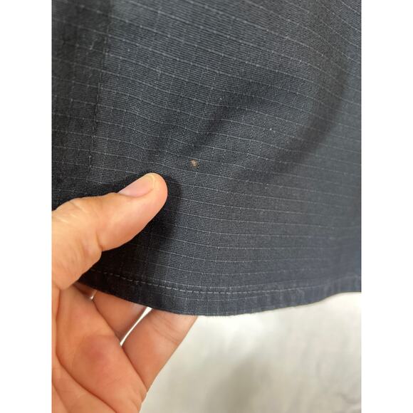 Carhartt Scrub Top 2X Black Rip Stop C16418 - Picture 8 of 11